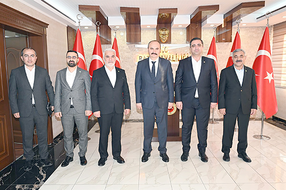 GENEL BAŞKAN YAPICIOĞLU, VALİ CANALP’I ZİYARET ETTİ