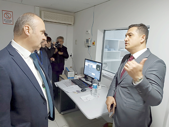 HASTANEDEKİ YENİ HİZMETLER İNCELENDİ