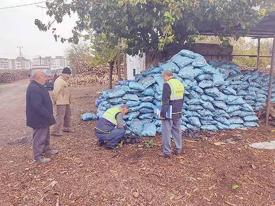 ODUN VE KÖMÜR SATICILARINA DENETİM