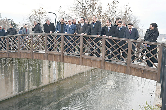 İLUH DERESİNDEKİ ÇALIŞMALAR TÜM HIZIYLA DEVAM EDİYOR