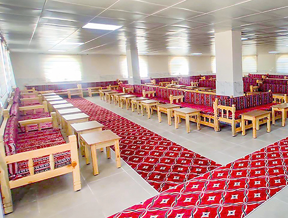 KÖY TAZİYE EVLERİNE DESTEK