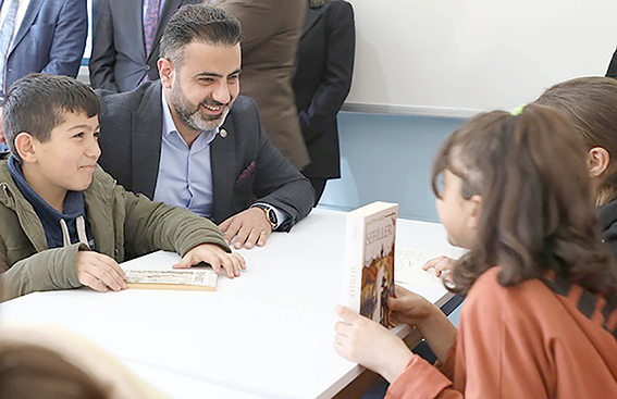 MHP’DEN 50 OKULA BOT YARDIMI