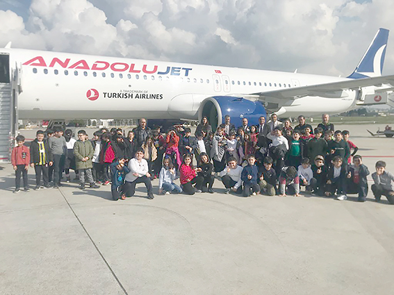 MİNİKLER HAVACILIĞI KEŞFETTİ