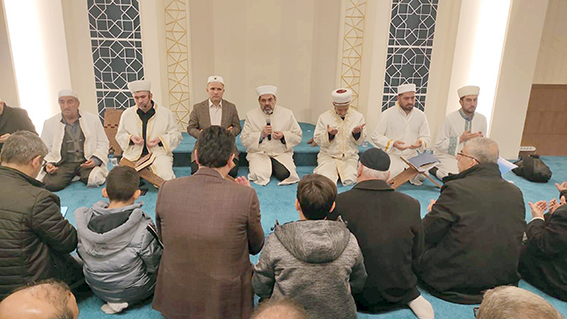 MİRAÇ KANDİLİ COŞKUYLA İDRAK EDİLDİ