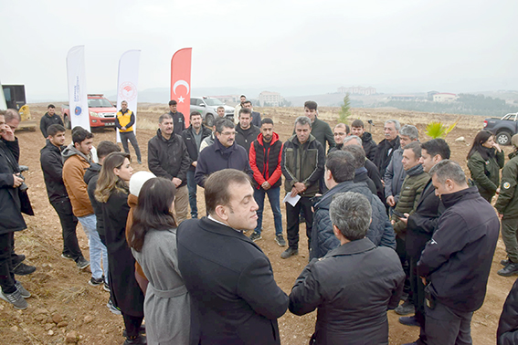 NASIROĞLU, FİDAN DİKİM ETKİNLİĞİNE KATILDI