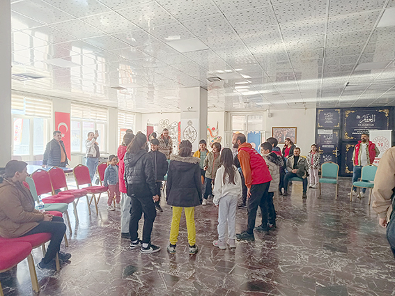 ÖĞRENCİLER VELİLERLE TASARIM ETKİNLİĞİNDE BULUŞTU
