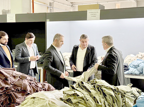 ŞANSİ’DEN TEKSTİL FİRMALARINA ZİYARET