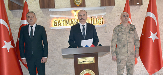 “UYUŞTURUCUYLA MÜCADELEMİZ KARARLI BİR BİÇİMDE  DEVAM EDİYOR”