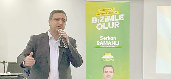 RAMANLI “SİLAH VE ŞİDDET ÇÖZÜMÜ ENGELLİYOR”