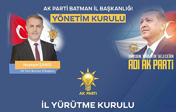 AK PARTİ İL YÜRÜTME KURULU GÖREVE BAŞLADI