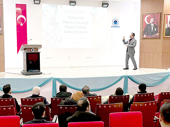 BATÜ’DEN ‘DEPREM GERÇEĞİ’ SEMİNERİ