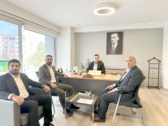 BAŞKAN ALTUN’DAN SİBADAŞ’A ZİYARET