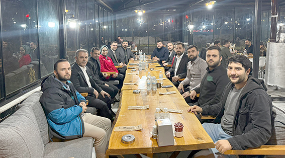 BAŞKAN ŞANSİ, GENÇLERLE BİR ARAYA GELDİ