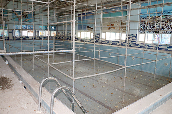 BELEDİYE SPOR KOMPLEKSİ GENEL TADİLATA ALINDI