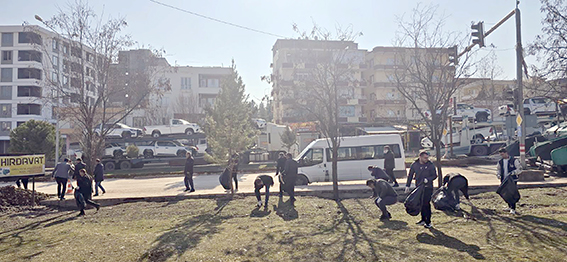 BEŞİRİ’DE TEMİZ ÇEVRE SEFERBERLİĞİ