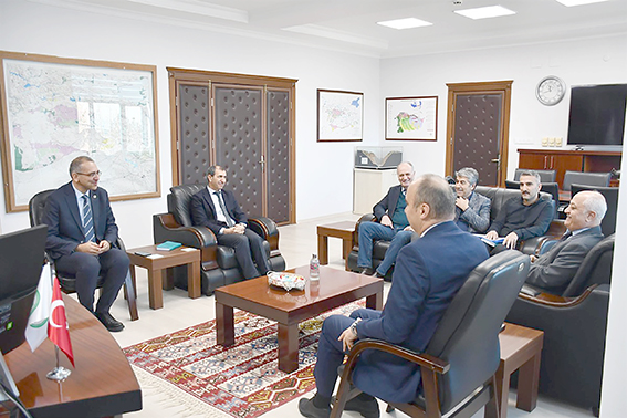 DSİ BÖLGE MÜDÜRLÜĞÜNE ZİYARET