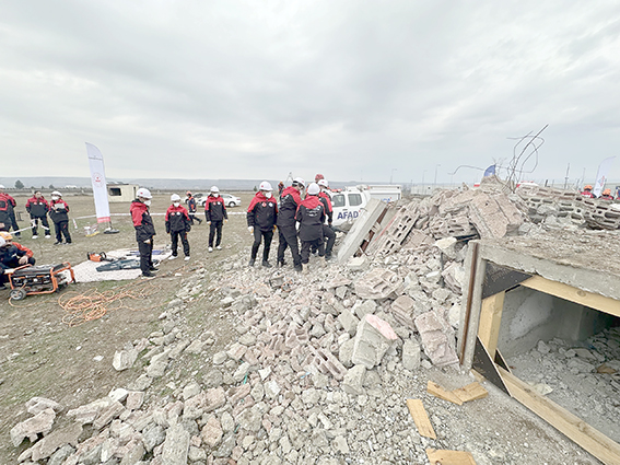 DEPREM TATBİKAT GERÇEKLEŞTİRİLDİ