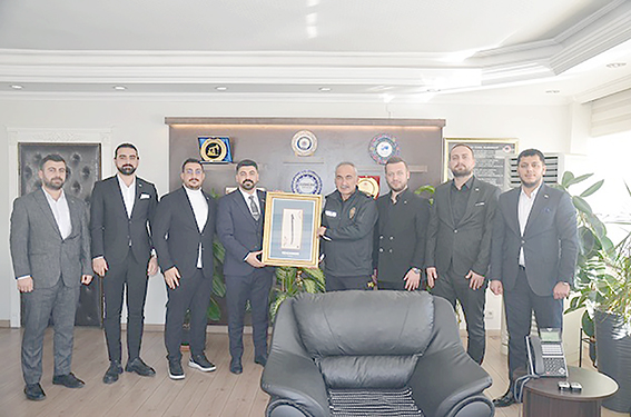 GENÇ ASKON’DAN MÜDÜR KABA’YA ZİYARET