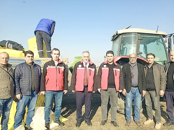 GÜBRELEME ÇALIŞMALARI YAPILDI