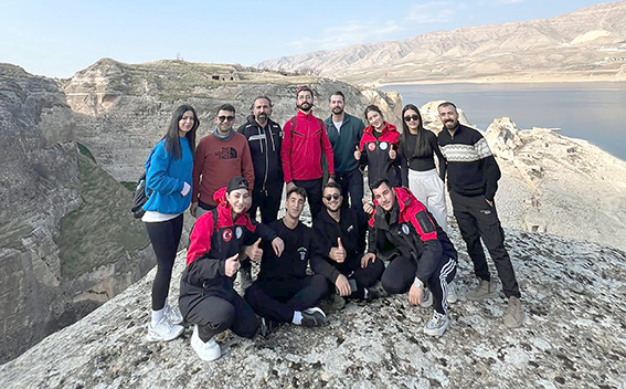 HASANKEYF’TE DOĞA SPORLARI VE EĞİTİM ETKİNLİĞİ GERÇEKLEŞTİRİLDİ
