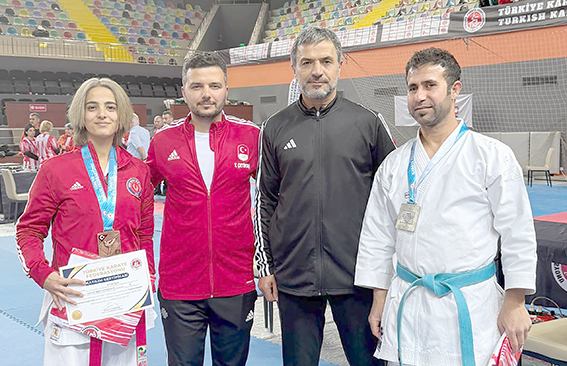 KARATECİLERDEN 2 TÜRKİYE DERECESİ