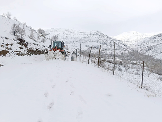 KARLA MÜCADELE ÇALIŞMALARI DEVAM EDİYOR