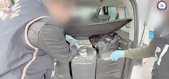 KOVALAMACA SONUCU YAKALANDI