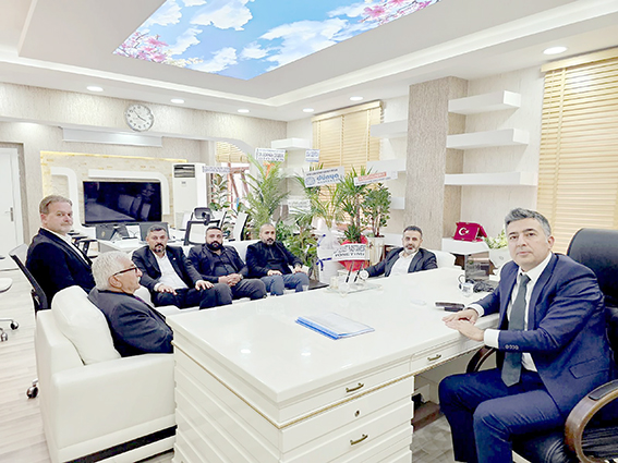 MHP’Lİ ÇETİN’DEN SOLMAZ’A ZİYARET