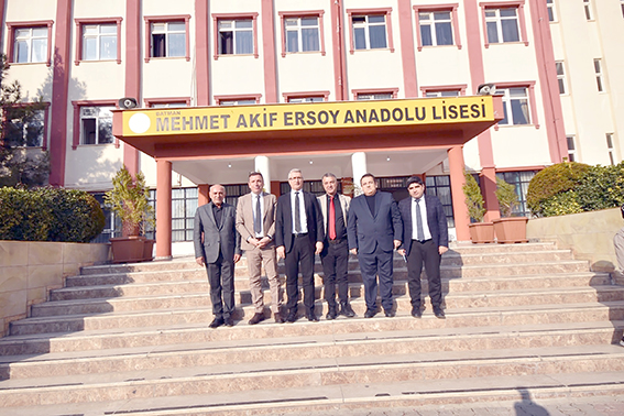 MEHMET AKİF ERSOY ANADOLU LİSESİNE ZİYARET
