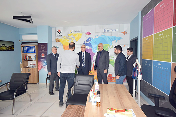 MÜDÜR CİĞER’DEN BİRİM ZİYARETLERİ