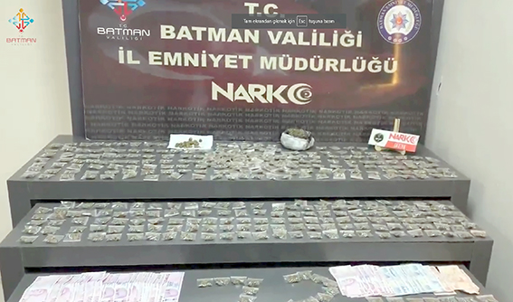 ŞÜPHELİNİN ÜZERİNDEN ZEHİR ÇIKTI!