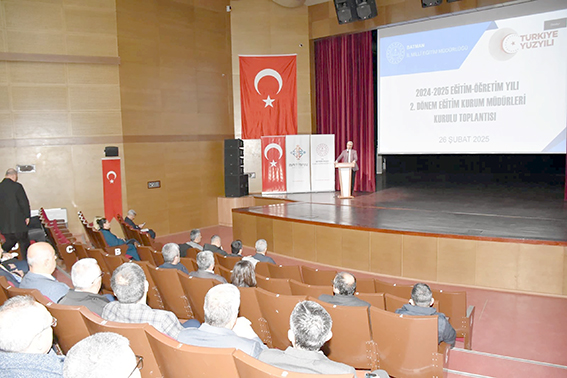 OKUL YÖNETİCİLERİ TOPLANTISI YAPILDI