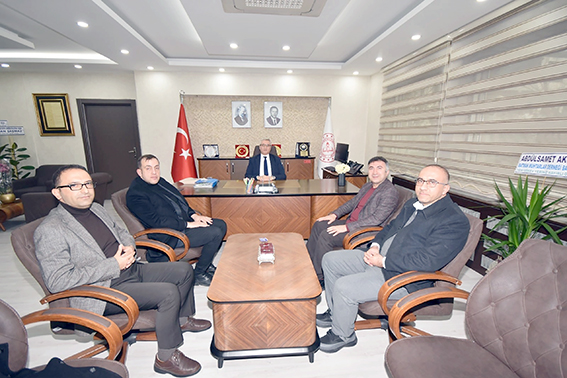 REKTÖR DEMİR’DEN İL MÜDÜRÜ CİĞER’E HAYIRLI OLSUN ZİYARETİ