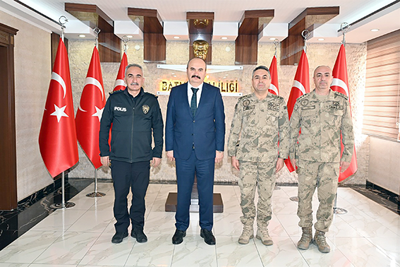 TÜMGENERAL BULUT’TAN VALİ CANALP’A ZİYARET 