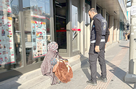 ZABITA’DAN DİLENCİ DENETİMİ