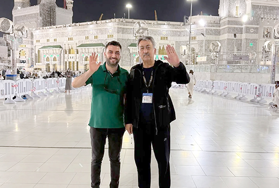 ESKİ EMNİYET MÜDÜRÜ KIRAÇ, KUTSAL TOPRAKLARDA