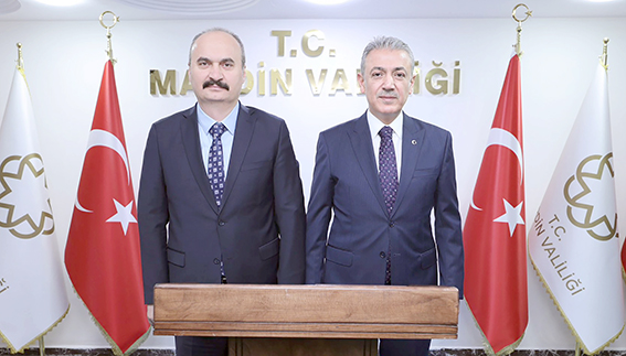 VALİ CANALP’TEN MARDİN VALİSİ AKKOYUN’A ZİYARET