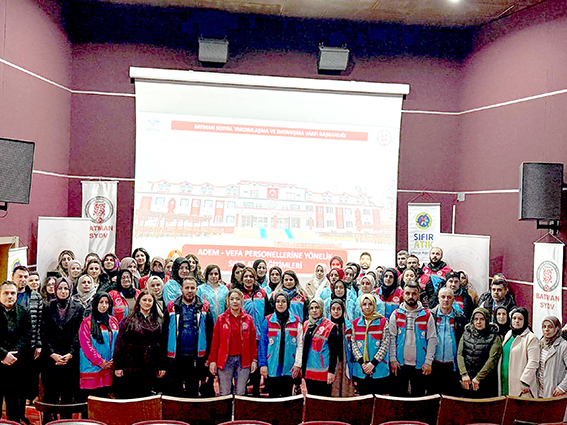 ADEM VE VEFA PERSONELİNE SIFIR ATIK EĞİTİMİ VERİLDİ