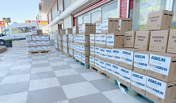 ASKON’DAN 1200 AİLEYE YARDIM ELİ