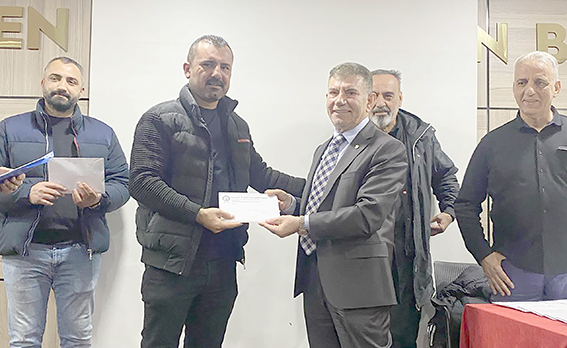 BATSO’DAN AMATÖRLERE 500 BİN TL DESTEK