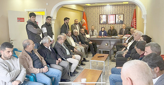 CHP İL DANIŞMA KURULU TOPLANTISI YAPILDI