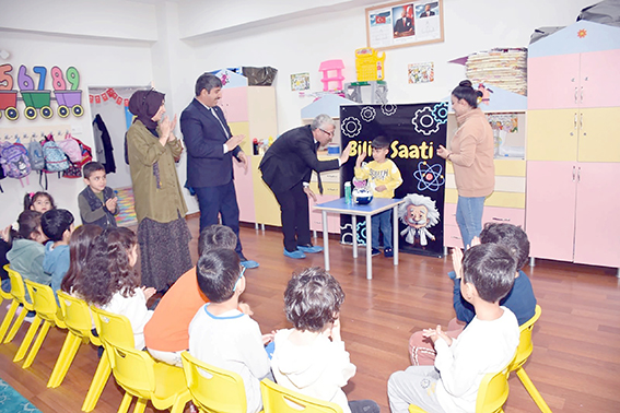 CİĞER, FATİH ANAOKULU’NU ZİYARET ETTİ