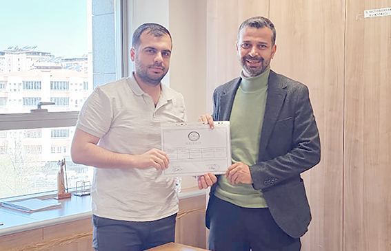 İBRAHİM RÜZGÂR, MAZBATASINI ALDI