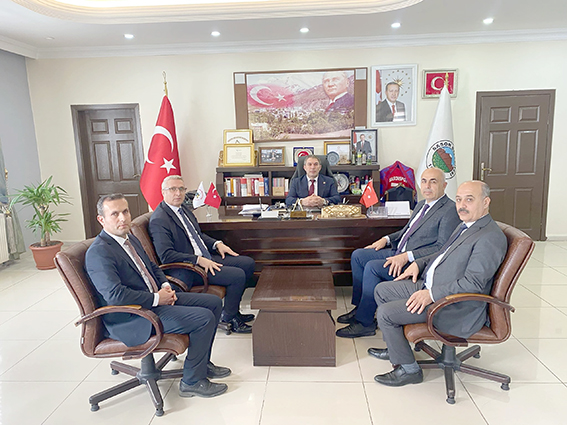 İL MÜDÜRÜ CİĞER, BELEDİYE BAŞKANI DEMİR’İ ZİYARET ETTİ