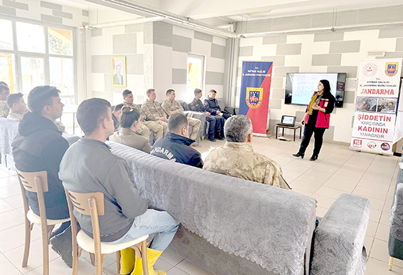JANDARMA PERSONELİNE EĞİTİM