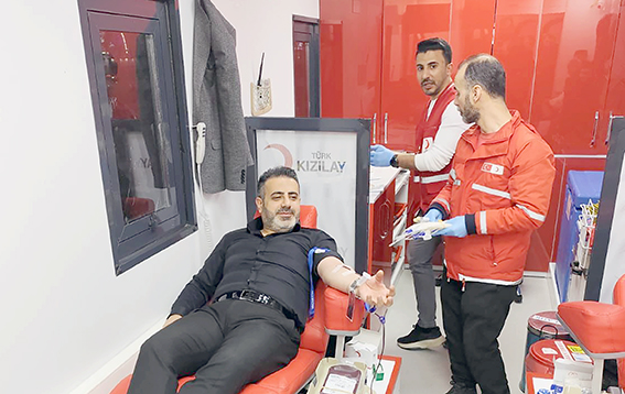 MHP’DEN KAN BAĞIŞI KAMPANYASINA DESTEK