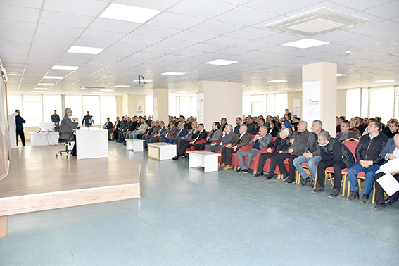 MÜDÜR CİĞER, KURUM PERSONELİYLE DEĞERLENDİRME TOPLANTISI YAPTI