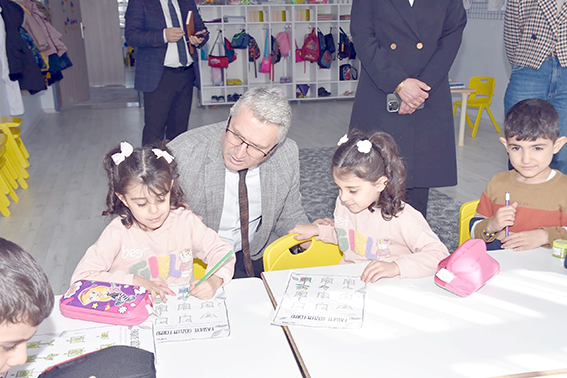 MÜDÜR CİĞER’DEN OKULLARA ZİYARET