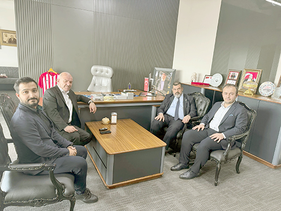 MÜFTÜ DURMUŞ’TAN MEHMET DİNÇ’E İYİLİK HAFTASI ZİYARETİ