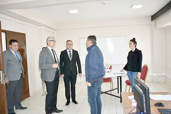 ÖLÇME DEĞERLENDİRME MERKEZİNE ZİYARET